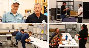 CWI apprenticeship job fair with faculty and employers