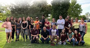 Current and incoming students joined the College’s Latinx Student Services Coordinators (LSSC) for Carne Asada en el Parque