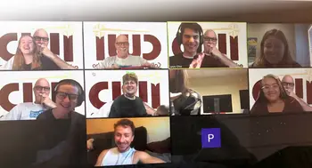 Dan Garrity's Intro to Video Production class on Zoom