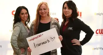 CWI's Engagement and Student Services team at in-service