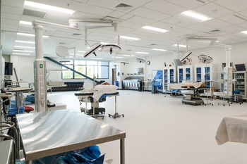 Surgical Technology lab at the Nampa Campus Health and Science Building