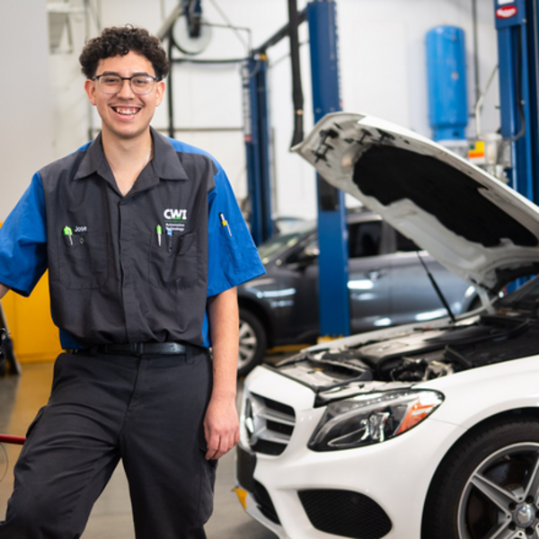 Automotive Technology student