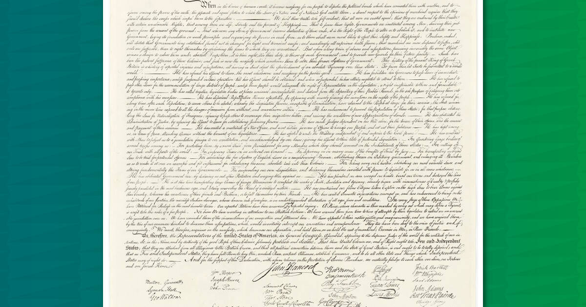 250th Declaration of Independence Panel | CWI