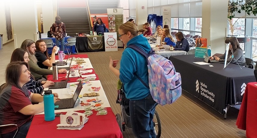 CWI's Resource Fair at the Nampa Campus Academic Building