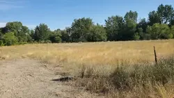 The plot of land is located at 5657 E. Warm Springs Ave., Boise